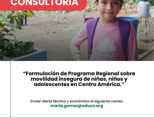 Consultoría «Formulación de programa regional sobre movilidad insegura de niñas, niños y adolescentes en  Centro América – 2024»